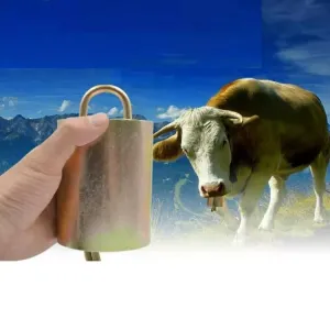 Hlasitý a hrubý zvon pro farmářská zvířata, Velikost: S