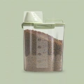 Úschovna krmiva pro domácí mazlíčky 1,5L - Voděodolný tank na krmivo pro psy (Matcha Green)