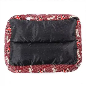 Útulný pelíšek pro psy Animal Grain Four Seasons - Velikost: M, 54×42×12 cm (černý)