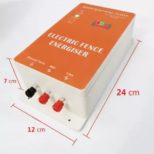 Alarm AU Plug 12V Elektrický plot pro domácí zvířata - 20 km