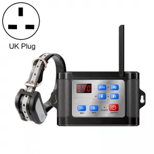 Bezdrátový elektronický obojek pro psy s nočním odrazem - UK Plug