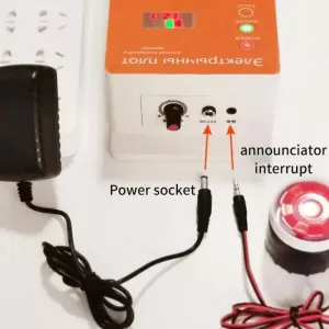 Elektrický ohradník na dobytek 30 km s alarmem, 12V - Vysoké napětí pro farmářské použití