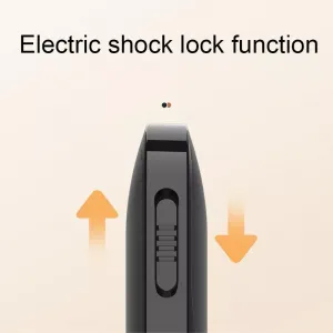 Inteligentní vodotěsný obojek s elektrickým šokem pro školení psů, velikost: pro dva psy (bílý)