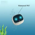 ReachFar RF-V47 Mini GPS sledovač pro domácí mazlíčky s LED světlem a silikonovým pouzdrem (Černý)