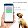 ReachFar RF-V47 Mini GPS sledovač pro domácí mazlíčky s LED světlem a silikonovým pouzdrem (Černý)