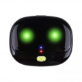 ReachFar RF-V47 Mini GPS sledovač pro domácí mazlíčky s LED světlem a silikonovým pouzdrem (Černý)