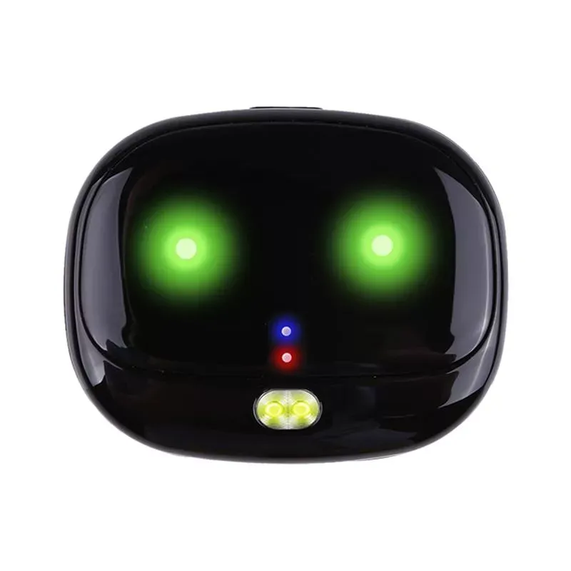 ReachFar RF-V47 Mini GPS sledovač pro domácí mazlíčky s LED světlem a silikonovým pouzdrem (Černý)