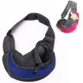 Sling taška pro psy a kočky, hands-free, modrá, velikost S
