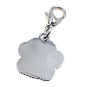 10 PCS Emailové Přívěsky pro Kočky a Psy - Bear Paw Prints (Růžové)