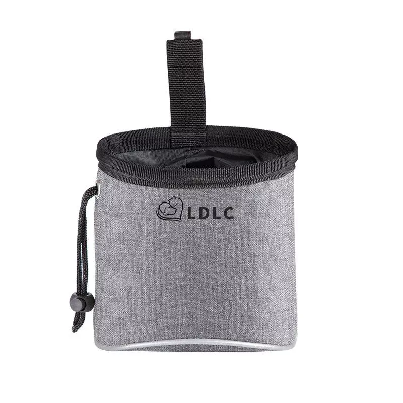 LDLC Outdoor Pet Snack Bag Oxford Cloth Reflective Dog Training Bag - Světle šedá