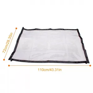 Magický bezpečnostní pet gate pro psy a kočky - 180 cm x 72 cm (černý)