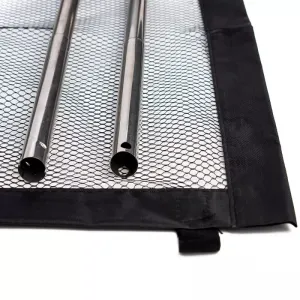 Magický bezpečnostní pet gate pro psy a kočky - 180 cm x 72 cm (černý)