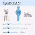 Ochranný obal na tracker Airtag pro PET PU obojek, velikost S (černý)