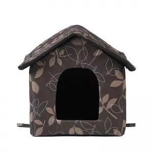 Outdoor Voděodolný Oxfordskej Pet Nest Stan pro Zvířata, Velikost: S (Listy)