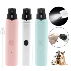 Pet Fully Automatic Nail Grinder With LED Light (2nd Generation Blue)