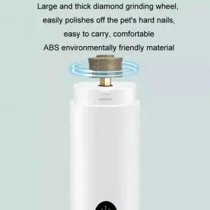 Pet Fully Automatic Nail Grinder With LED Light (2nd Generation Blue)