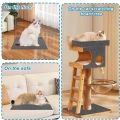 Samolepící kočičí škrabadlo 40 x 100 cm - DIY škrabací rohož (tmavě šedá)