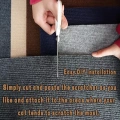 Samolepící kočičí škrabadlo 40 x 100 cm - DIY škrabací rohož (tmavě šedá)