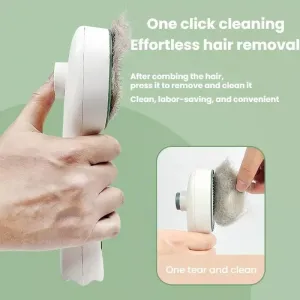 Hřeben pro odstranění chlupů Pets Floating – šedý (UV sterilizace)