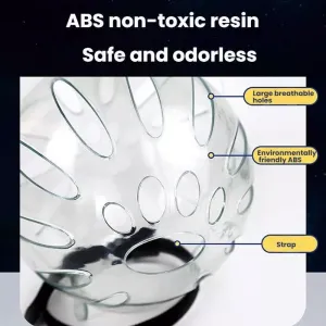 Obojek pro kočky Cat Space Hood Anti-Bite s Krytem na Nohy, Velikost: Velká Světle Modrá