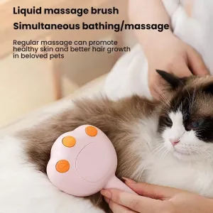 Pet Cleaning Spray Massage Comb - Bílé masážní hřebeny pro domácí mazlíčky
