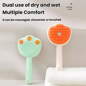 Pet Cleaning Spray Massage Comb - Bílé masážní hřebeny pro domácí mazlíčky