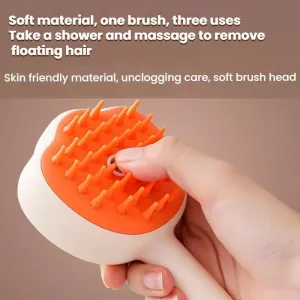 Pet Cleaning Spray Massage Comb (Růžový) - Účinný hřebínek pro péči o domácí zvířata