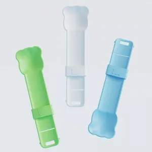 Pet Feeder Squeezes Cat Snack Tableware (Modrá)