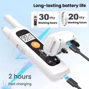 Bezdrátové ovládání zařízení proti štěkání psů - dobíjecí, vodotěsné, elektrický obojek