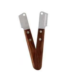 HOP Terrier Dog Plucking Knife - Nástroj pro úpravu a holení psů