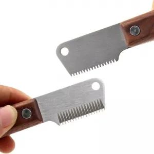 HOP Terrier Dog Plucking Knife - Nástroj pro úpravu a holení psů