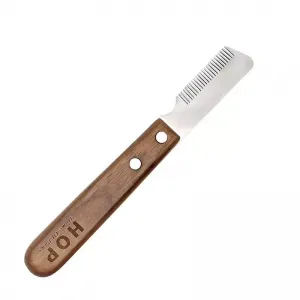 HOP Terrier Dog Plucking Knife - Nástroj pro úpravu a holení psů