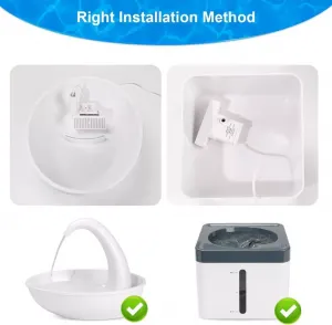 Náhradní filtry T-shaped pro fontánu Pioneer Mini Vortex a Swan - 3ks