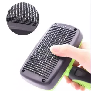 Pet Deshedding Brush for Cats & Dogs - 1-Click uvolňovací kartáč (Malý, Sky Blue)