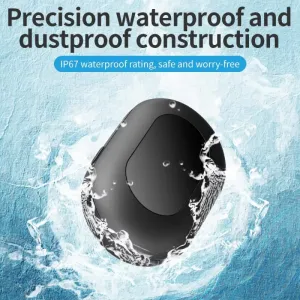 V41 Smart GPS Tracker IP67 Vodotěsný Sledovač pro Domácí Mazlíčky (Černý)
