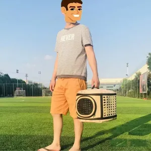 EVA Přenosná Skládací Taška pro Domácí Zvířata (Šedá)