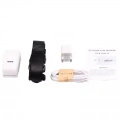 KH-909 Univerzální voděodolný GPS tracker pro domácí mazlíčky, děti a seniory (Bílý + Černý)