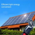 Obojek pro střední a velké psy se solárním a USB nabíjením, LED světlo, obvod krku: L, 50-60cm (oranžový)
