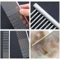 Pet Beauty Comb - Hřeben pro domácí mazlíčky s dvojitou hustotou | 19 cm