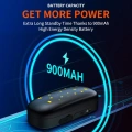RF-V53 IP67 Vodotěsný GPS Obojek pro Domácí Zvířata - Černý
