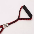 Vodítko pro psy Double Dog s protišroubovacím systémem, 1.4m (Modro-černé)